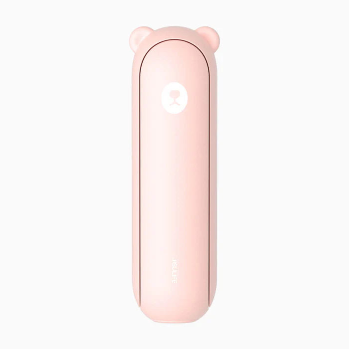 ventilator portabil de mana jisulife, life8 plus, autonomie 11-46h, baterie 4500mah, functie power bank, lanterna led, desig